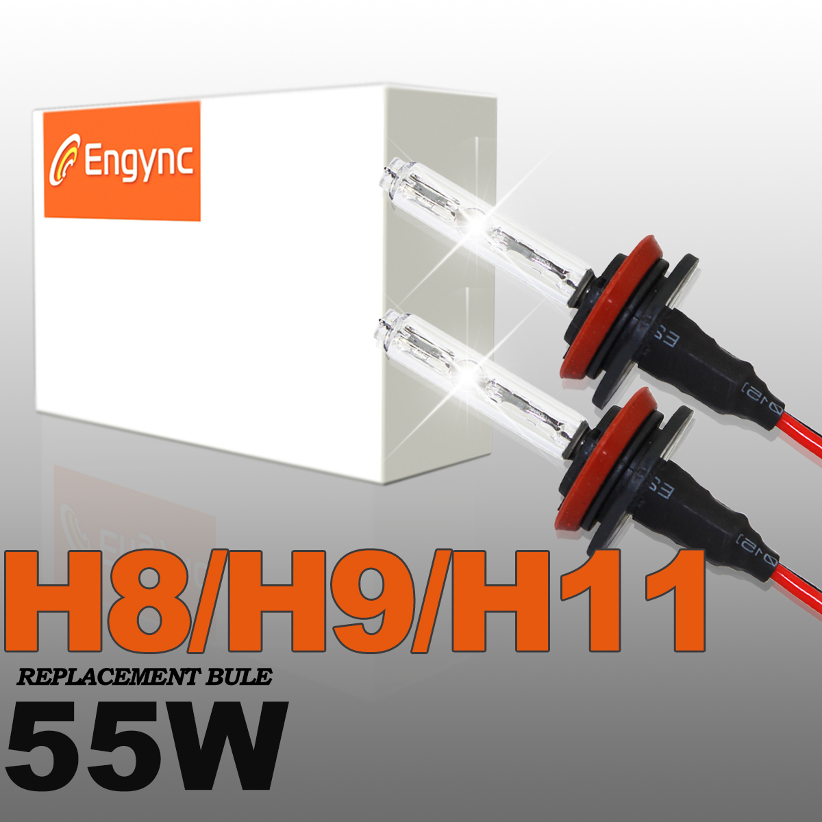Engync 55W Xenon HID Headlight Replacement Bulbs H1 H3 H4 H7 H11 9005 9006 9007 eBay