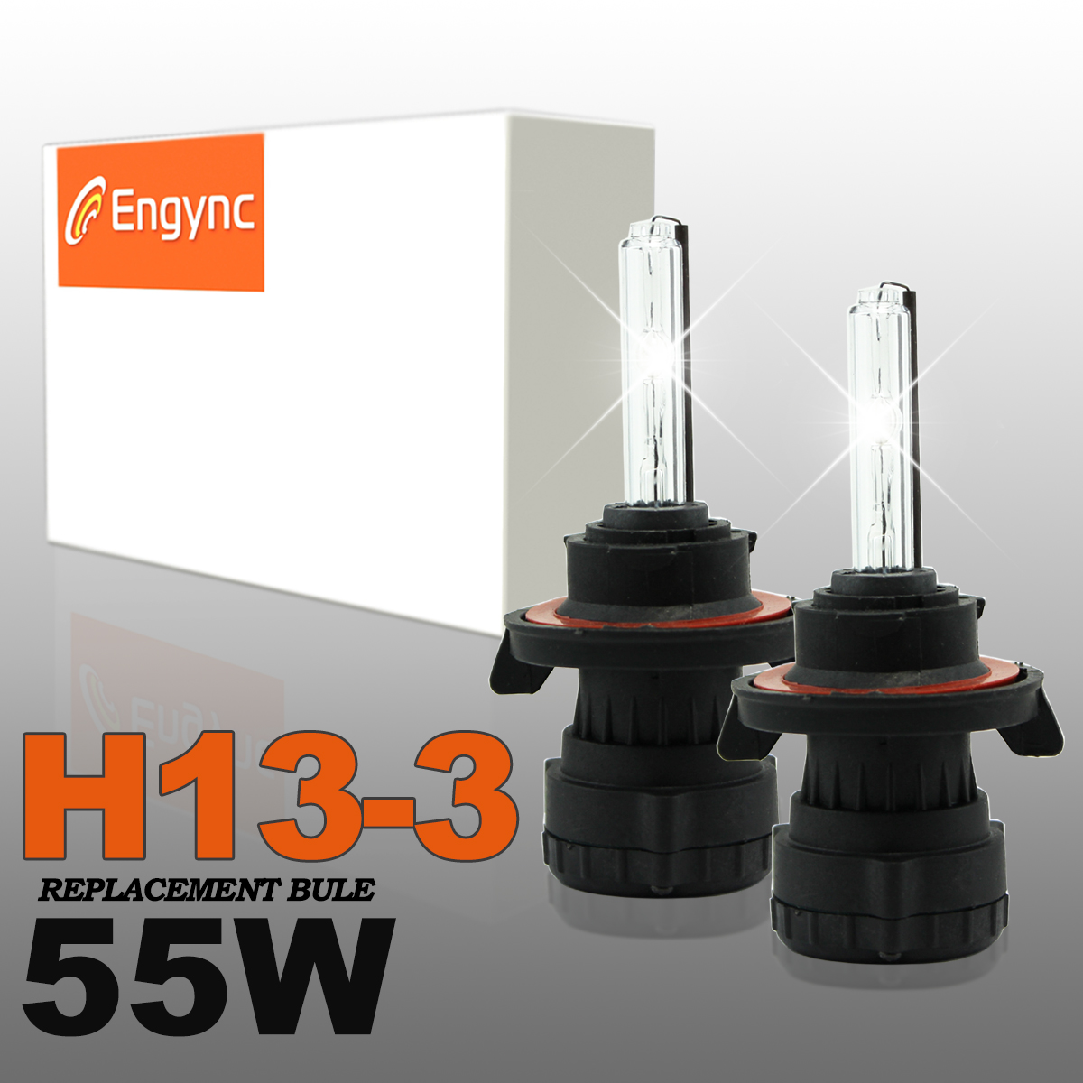 Engync 55W Xenon HID Headlight Replacement Bulbs H1 H3 H4 H7 H11 9005