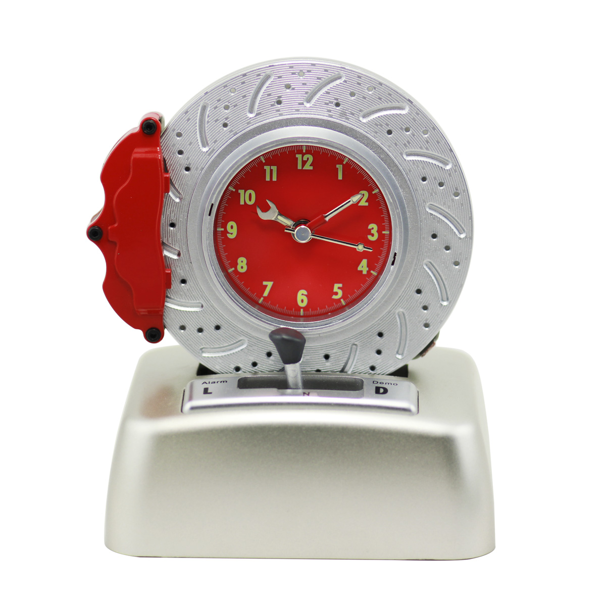 Patented Spinning Tire Brake Disc Alarm Clock Gearshift Controls V8 Engine Sound eBay
